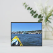 Ocean Kayaking Postkarte (Stehend Vorderseite)