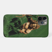 Ocean King Trident Warrior Dynamic Comic Art Case-Mate iPhone Hülle (Rückseite (Horizontal))