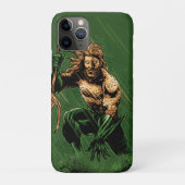 Ocean King Trident Warrior Dynamic Comic Art Case-Mate iPhone Hülle (Rückseite)