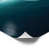 Ocean Kraken Riesenschiff-Tintenfisch Poster (Ecke)