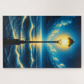 Ocean Lamppost Puzzle (Horizontal)