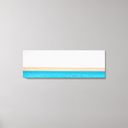 Ocean Land Sky Fotografy Leinwanddruck (Vorderseite)