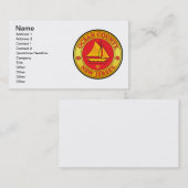 Ocean Landkreis Siegel Visitenkarte (Vorne/Hinten)