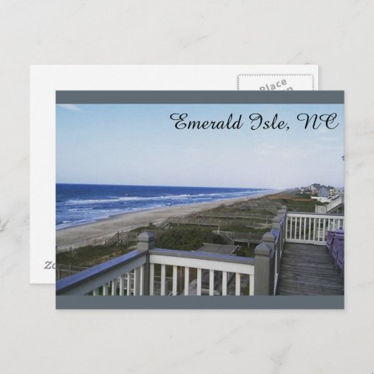 Ocean Landscape Postcard Postkarte (Vorne/Hinten)