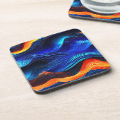 Ocean Lava "Aquaflame" Getränkeuntersetzer (Linke Seite)