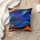 Ocean Lava "Aquaflame" Kissen (Decke)