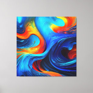 Ocean Lava "Astralsurge" Leinwanddruck