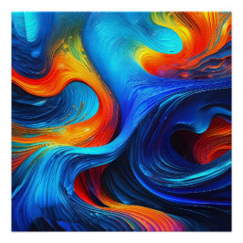 Ocean Lava "Astralsurge" Poster