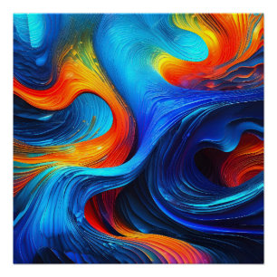 Ocean Lava "Astralsurge" Poster