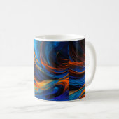 Ocean Lava "Astralswirl" Kaffeetasse (VorderseiteRechts)