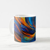 Ocean Lava "Astralswirl" Kaffeetasse (Vorderseite Links)