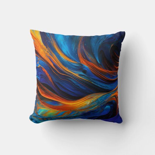 Ocean Lava "Astralswirl" Kissen (Vorderseite)