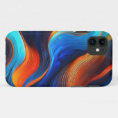 Ocean Lava "Oceanforge" Case-Mate iPhone Hülle (Rückseite (Horizontal))