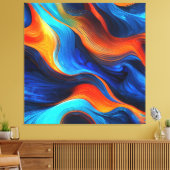 Ocean Lava "Oceanforge" Leinwanddruck (Insitu (Wohnzimmer))