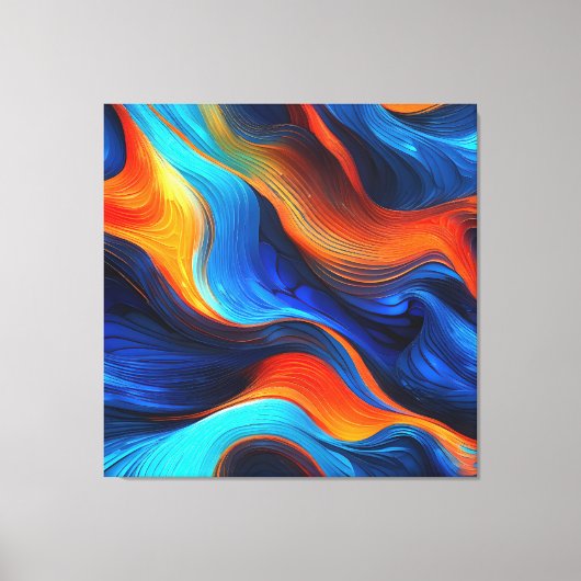 Ocean Lava "Oceanforge" Leinwanddruck (Vorderseite)
