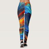 Ocean Lava "Pyroquatic" Leggings (Rückseite)