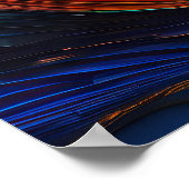 Ocean Lava "Pyroquatic" Poster (Ecke)