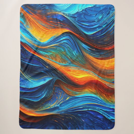 Ocean Lava "Pyroquatic" Sherpadecke (Vorderseite)