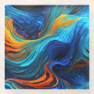 Ocean Lava "Tempestial" Glasuntersetzer
