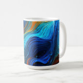 Ocean Lava "Tempestial" Kaffeetasse (VorderseiteRechts)