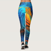 Ocean Lava "Tempestial" Leggings (Rückseite)