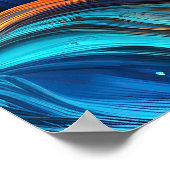 Ocean Lava "Tempestial" Poster (Ecke)