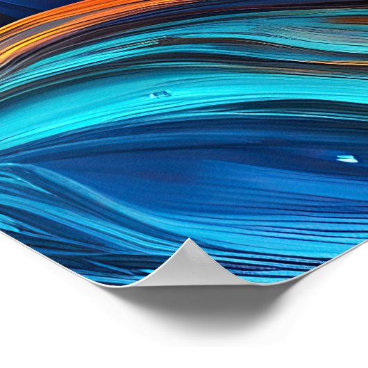 Ocean Lava "Tempestial" Poster (Ecke)