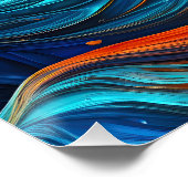 Ocean Lava "Tempestial" Poster (Ecke)