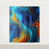 Ocean Lava "Tempestial" Wandteppich (Vorderseite)