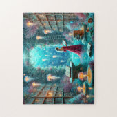 Ocean Librarian Underwater Library Jellyfish Puzzle (Vertikal)