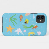 Ocean Life Case-Mate iPhone Hülle (Rückseite (Horizontal))