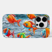 Ocean Life Case-Mate iPhone Hülle (Rückseite (Horizontal))