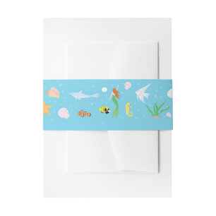 Ocean Life Einladungsbanderole