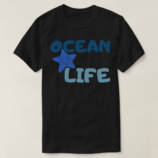 Ocean Life Fun Summer Beach Sand Surf Design T-Shirt (Design vorne)