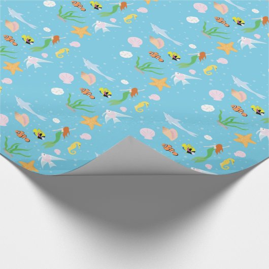 Ocean Life Geschenkpapier (Ecke)