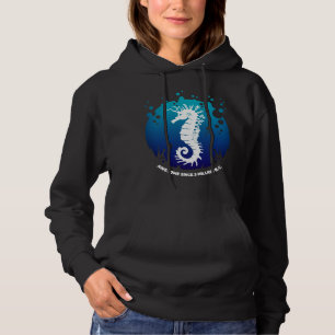 Ocean Life Graphic Design - Seepferde Hoodie