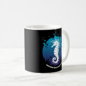 Ocean Life Graphic Design - Seepferde Kaffeetasse (VorderseiteRechts)
