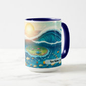 Ocean Life Harmony with Renewable Energy Tasse (VorderseiteRechts)
