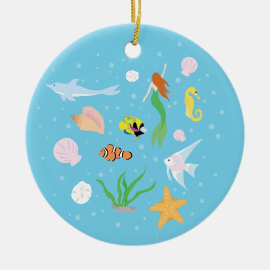 Ocean Life Keramikornament (Vorne)