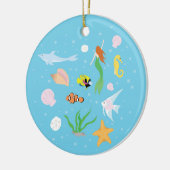 Ocean Life Keramikornament (Links)