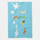 Ocean Life Küchentuch (Vertikal)