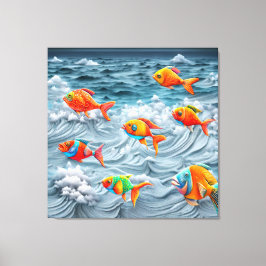 Ocean Life Leinwanddruck