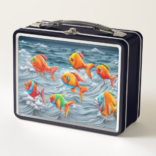 Ocean Life Metall Brotdose