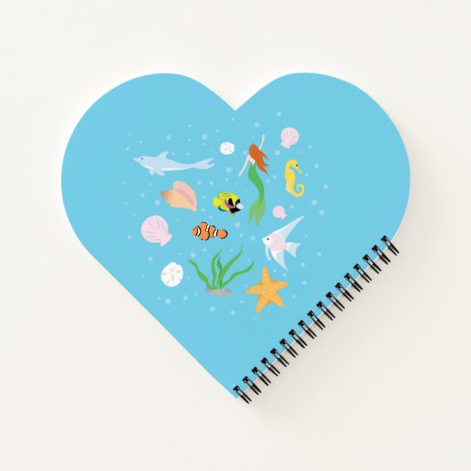 Ocean Life Notizbuch (Rückseite)