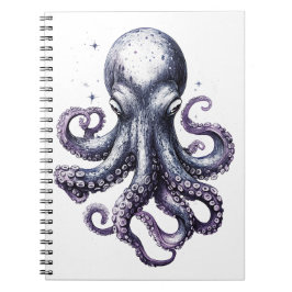 Ocean Life Octopus-Notebook Notizblock