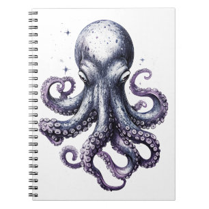 Ocean Life Octopus-Notebook Notizblock