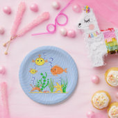 Ocean Life Paper Plate Pappteller (Party)