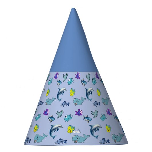Ocean Life Party Partyhütchen (Rechts)