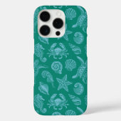 Ocean Life Pattern - Sea Ästhetik Case-Mate iPhone Hülle (Rückseite)