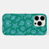 Ocean Life Pattern - Sea Ästhetik Case-Mate iPhone Hülle (Rückseite (Horizontal))